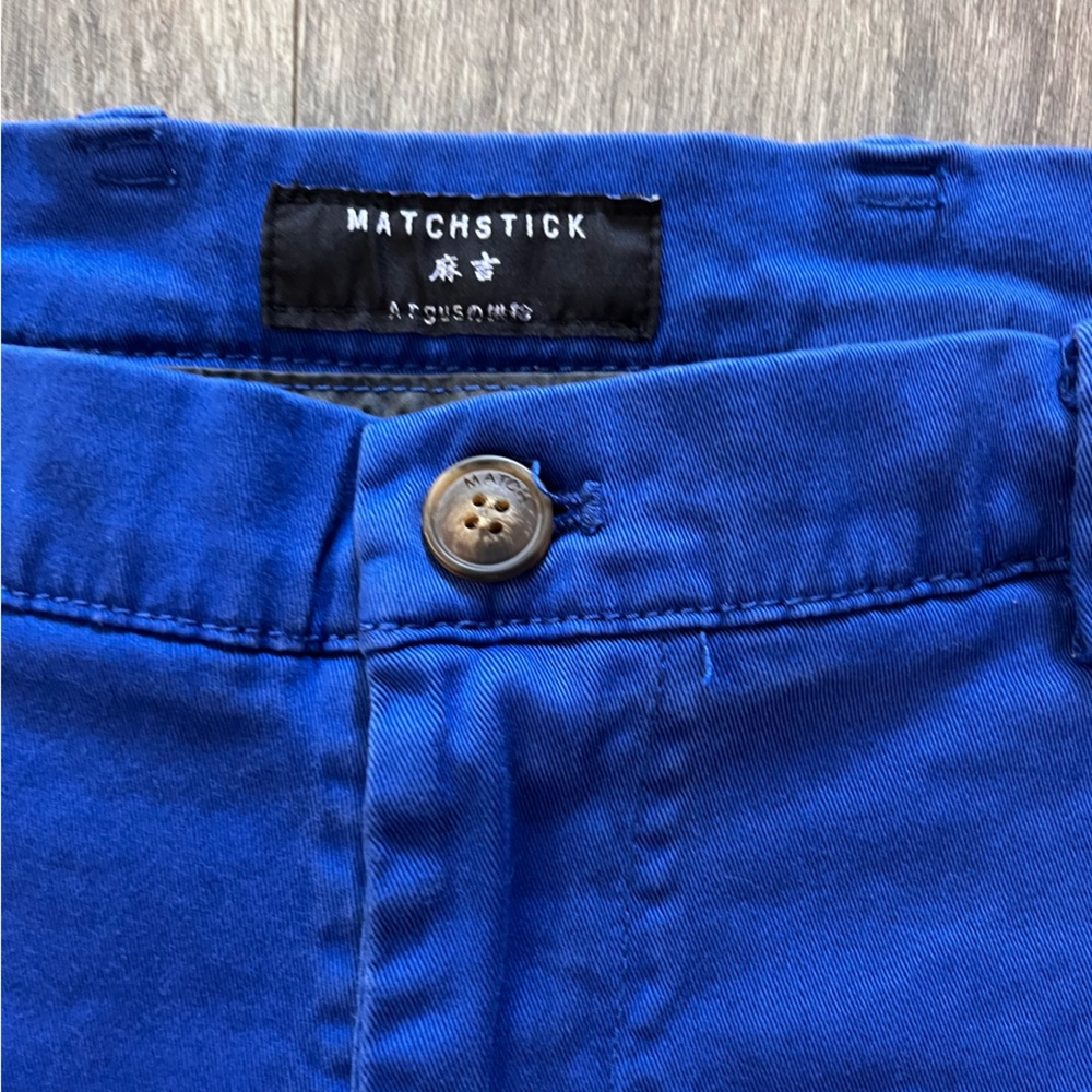 Matchstick Men’s Slim-Fit Casual Chino Pants Size 36 - Picture 6 of 7